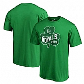 Men's Kansas City Royals Fanatics Branded Green Big & Tall St. Patrick's Day Paddy's Pride T-Shirt,baseball caps,new era cap wholesale,wholesale hats